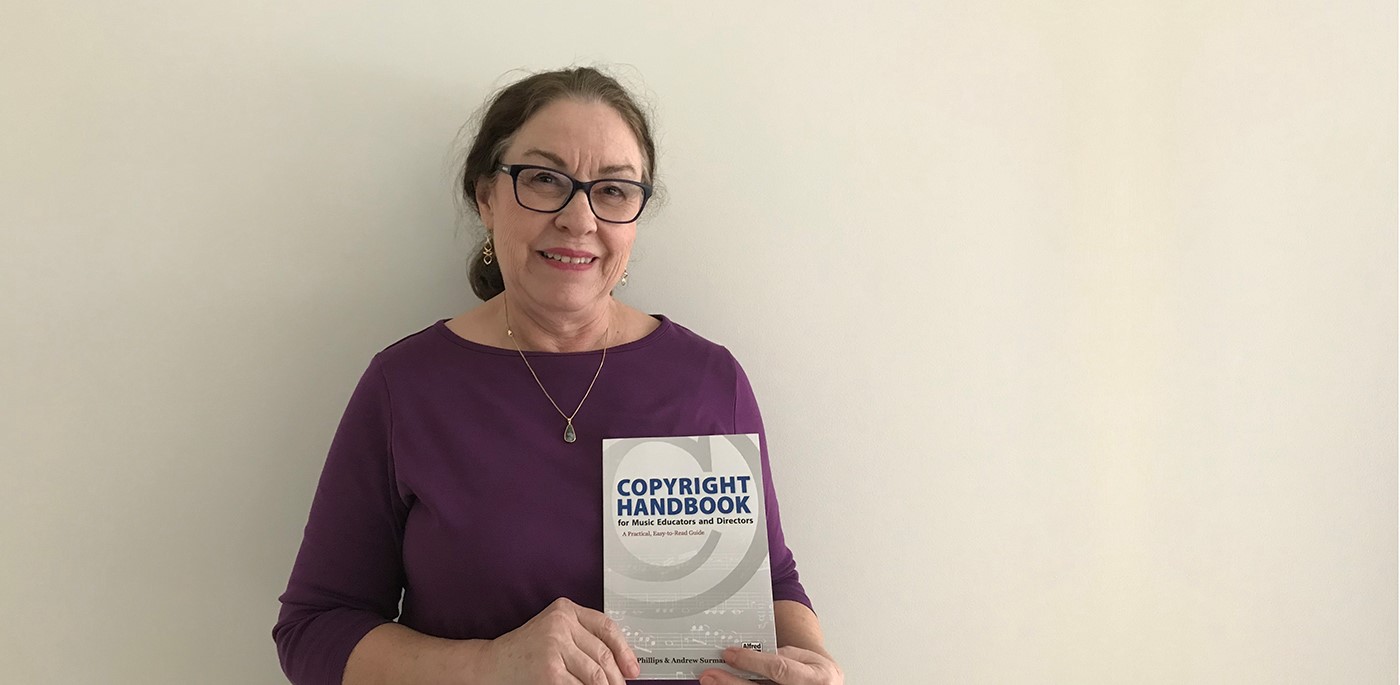 Meet Pam Phillips, Author of "Copyright Handbook for Music Educators and Directors"