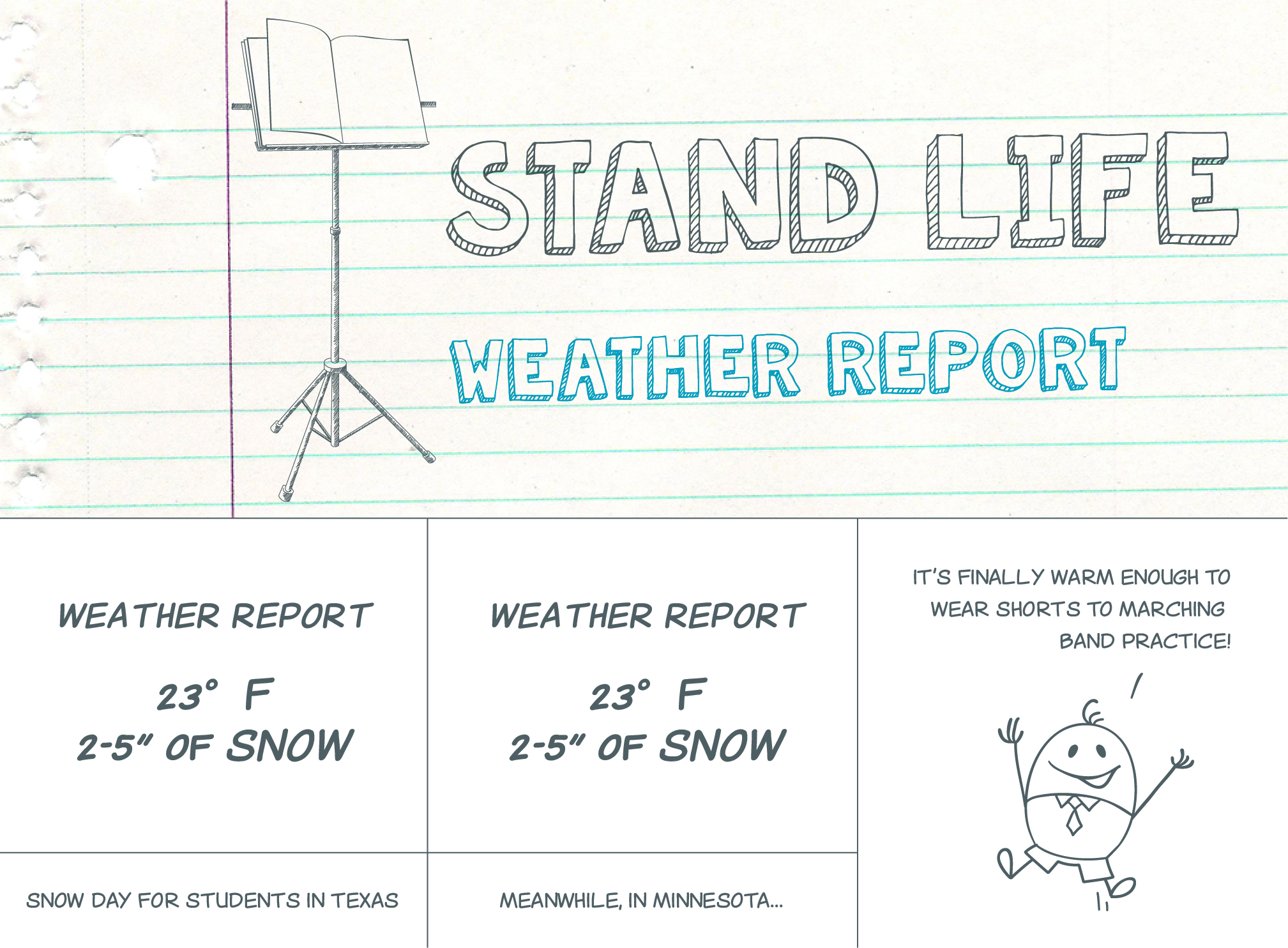 Weather Report - Stand Life Comic